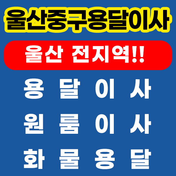 울산용달이사